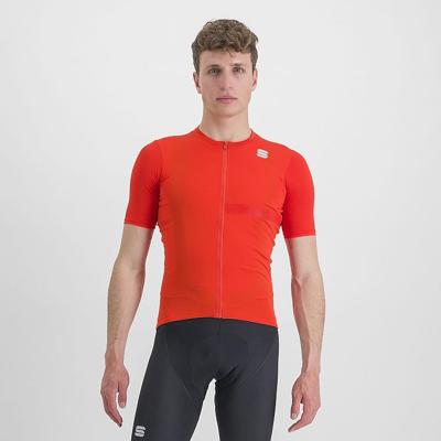 Sportful Matchy fietsshirt korte mouw oranje heren