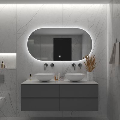 Badkamerspiegel BWS Riono 70x180cm Horizontaal LED