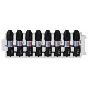 Bosch Accessories 2608522378 2608522378 Schroefbitset Impact Control, 8-delig, met PZ 3, 25 mm 25 mm