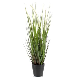 Kunstplant groen gras sprieten 53 cm.