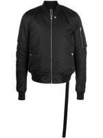 Rick Owens DRKSHDW veste bomber zippée à détails de clous - Noir - thumbnail