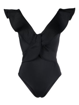 Johanna Ortiz Badpak met ruche - Zwart Johanna Ortiz Badpak met ruche - Zwart