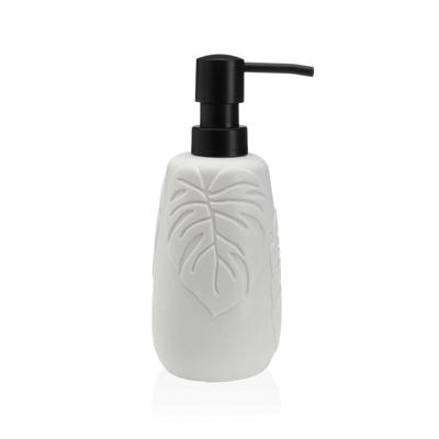 Zeepdispenser Versa Palm Wit Hars 7 x 9 x 7 cm
