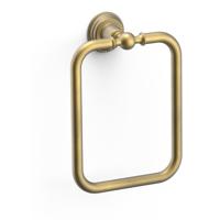 Handdoek ring Clasic | Wandmontage | 18.2 cm | Messing mat