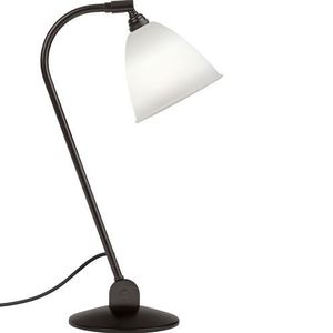Gubi Bestlite BL2 Ã˜16 Tafellamp - Zwart & Porselein