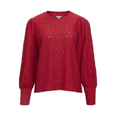 Object - Rood | Dames | Top | Rood | M | regular | Kamst mode