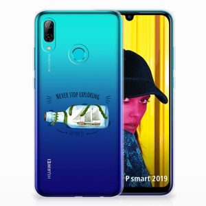 Huawei P Smart 2019 Telefoonhoesje met Naam Boho Bottle