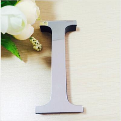 2 PC'S Home Decoratie creatieve persoonlijkheid Engelse letters acryl spiegel 3D DIY muur stickers (I)