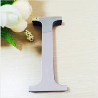 2 PC'S Home Decoratie creatieve persoonlijkheid Engelse letters acryl spiegel 3D DIY muur stickers (I)
