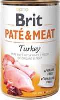 BRIT Paté & Meat met kalkoen - nat hondenvoer - 400 g