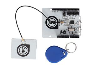 Whadda WPSH211 development board accessoire NFC/RFID-controllershield Zwart, Wit