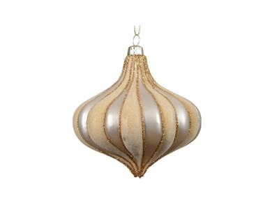 Kersthanger Ui 10 cm zilver