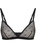 Dolce & Gabbana soutien-gorge en tulle - Noir - thumbnail