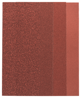 Bosch Accessoires 25-delige schuurbladenset 93 x 230 mm voor vlakschuurmachines, korrel 60,80,120,240 - 2607019498