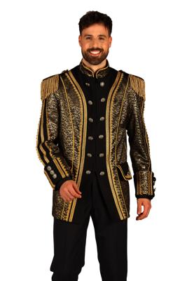 Herenjas Retro Classic zwart