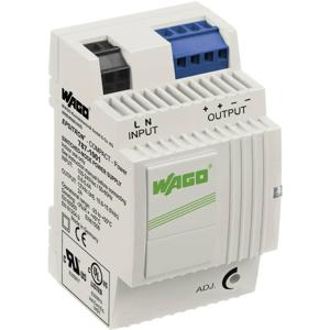 WAGO 787-1001 DIN-rail netvoeding 12 V/DC 2 A 24 W Aantal uitgangen:2 x Inhoud 1 stuk(s)