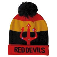 Muts met LED Red Devils - EK/WK Voetbal België - thumbnail