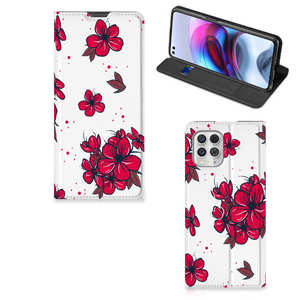 Motorola Moto G100 Smart Cover Blossom Red