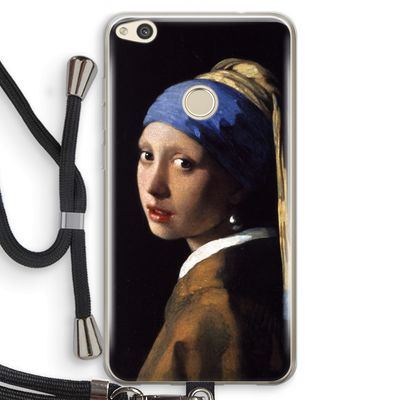 The Pearl Earring: Huawei Ascend P8 Lite (2017) Transparant Hoesje met koord