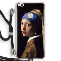 The Pearl Earring: Huawei Ascend P8 Lite (2017) Transparant Hoesje met koord