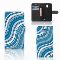 Nokia 2 | Telefoon Hoesje | Waves Blue