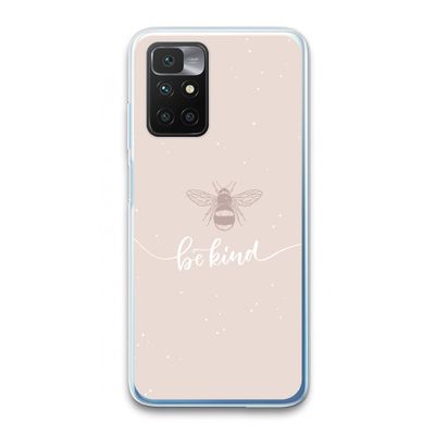 Be(e) kind: Xiaomi Redmi 10 Transparant Hoesje