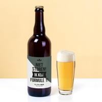 Bierfles (750ml) Niet storen Formule 1