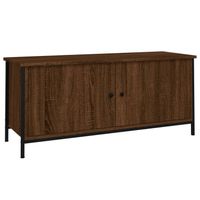 The Living Store TV-meubel - Trendy en praktisch ontwerp - Duurzaam bewerkt hout - Voldoende opbergruimte - Stevig blad - thumbnail