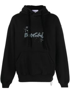 Bonsai hoodie à lien de resserrage - Noir