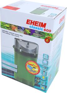 Eheim Filter Classic 600 - 180-600L Aquariumfilter 1000L/u incl. Filtermassa en Accessoires