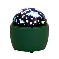 Projector dino's 13x11,5 cm groen - Annas collection
