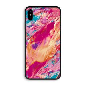 Pastel Echoes: iPhone XS Biologisch afbreekbaar hoesje