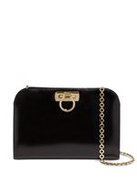 Ferragamo pochette Diana en cuir - Noir