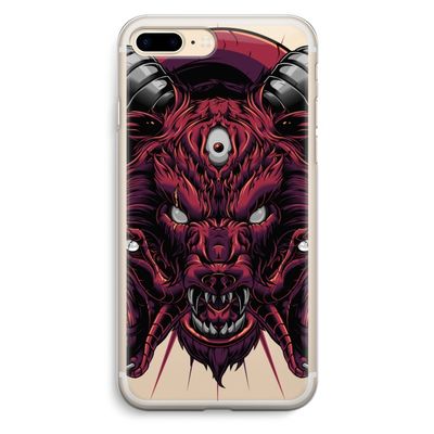 Hell Hound and Serpents: iPhone 7 Plus Transparant Hoesje