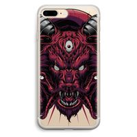 Hell Hound and Serpents: iPhone 7 Plus Transparant Hoesje