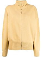 MARANT ÉTOILE cardigan Axelle à fermeture zippée - Jaune