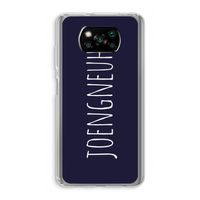 Joengneuh!: Xiaomi Poco X3 NFC Transparant Hoesje