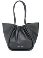 Proenza Schouler sac cabas Ruched L à design froncé - Noir - thumbnail