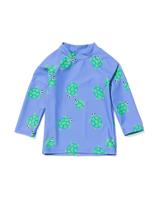 HEMA Babyshirt UV-beschermend Blauw (blauw)