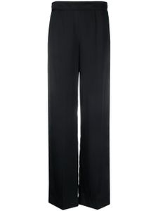 Jil Sander pantalon droit à taille haute - Bleu