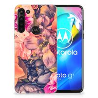 Motorola Moto G8 Power TPU Case Bosje Bloemen - thumbnail