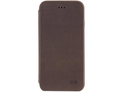 Senza Senza Raw Skinny Leather Booklet Apple iPhone 6/6S Chestnut Brown