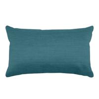 Stof Textile sierkussen Bea - petrol blauw - 30 x 50 cm - bank kussens - polyester Stof Textile sierkussen Bea - petrol blauw - 30 x 50 cm - bank kussens - polyester