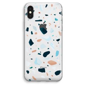 Terrazzo N°13: iPhone XS Max Transparant Hoesje