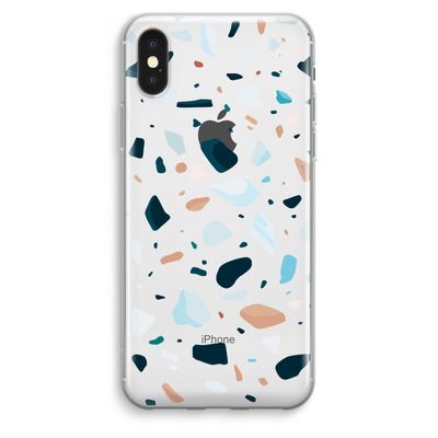 Terrazzo N°13: iPhone XS Max Transparant Hoesje