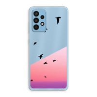 Fly away: Samsung Galaxy A52 Transparant Hoesje