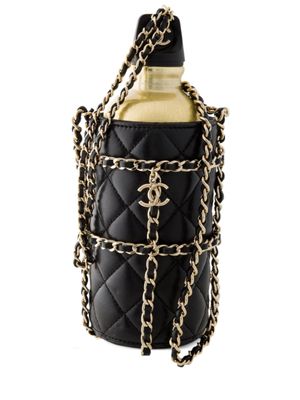 CHANEL Pre-Owned sac à main à plaque logo 2019 CC - Noir