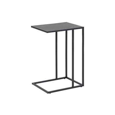 Leen Bakker - Bijzettafel Jaxx - 63x43x35 Cm - MDF - Zwart