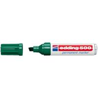 Edding 500 permanent marker 2-7mm schuin groen