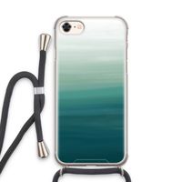 Ocean: iPhone 7 Transparant Hoesje met koord